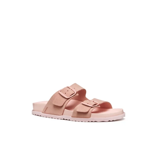 Sandals Sandybett Woman Rose Suede Upper 36 Everyday Comfort - Geox - Image 12