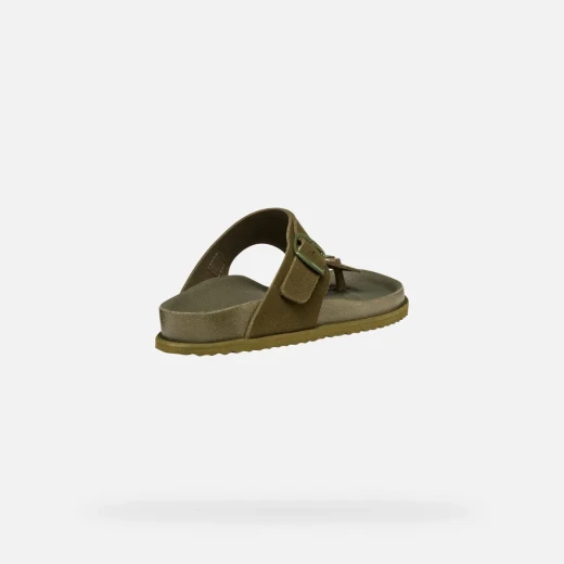 SANDYBETT Woman's Suede Thong Sandals Sage Green Size 38 Featuring Breathable Design and Comfortable Fit Perfect for Everyday Wear SKU D558RB 00022 C3016 - Image 7