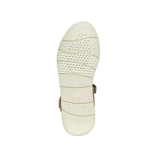 Dandra Woman's Modern Sandal in Light Gold Size 36 Pearlescent Leather Effect Upper for Day-to-Day Comfort and Casual Warm Weather Looks Lightweight and Breathable - Geox - Image 10