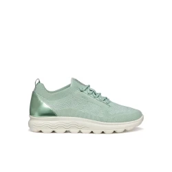 Geox Spherica Woman Sneakers Mint Green 36 Recycled PET Bottles