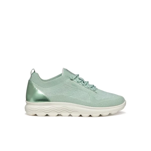 Geox Spherica Woman Sneakers Mint Green 36 Recycled PET Bottles