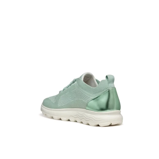 Geox Spherica Woman Sneakers Mint Green 36 Recycled PET Bottles - Geox - Image 3