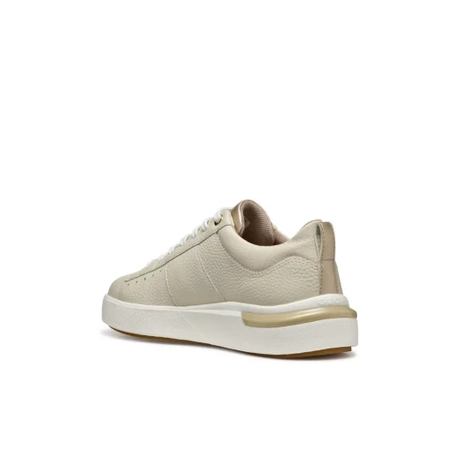Dalyla Woman Sneakers Papyrus Color Combination Crafted From Tumbled Leather & Python Print Materials Offers Breathability and City Ready Design, Size 40, SKU D55QFA.046AR.C1122 - Dalyla - Image 8