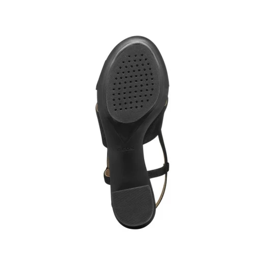 صنادل أوريلي 50 نسائية جلد أسود كعب منخفض مقاس 39 أوروبي - Image 10