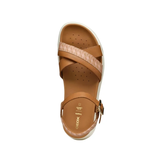 Xand 2.1S Woman Camel Leather Platform Sandals 36 Size Lightweight Breathable Design for Casual City Wear Plain and Printed Leather Perfect for Hot Weather Everyday Comfort - Geox - Image 18
