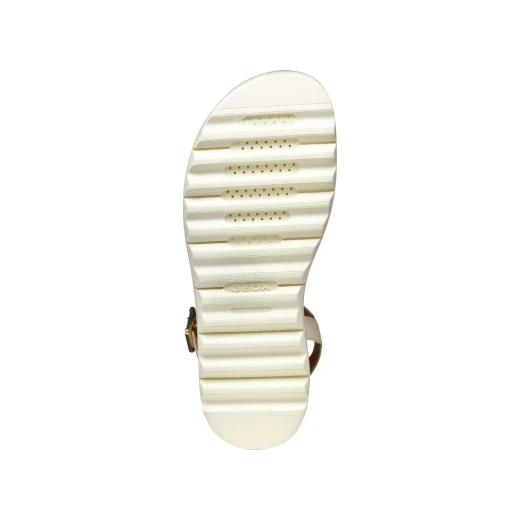 Xand 2.1S Woman Papyrus Lightweight Platform Sandals Comfortable Breathable Nappa Leather Printed Material Everyday City Design Size 37 Perfect for Casual Styling in Hot Weather - Geox - Image 19