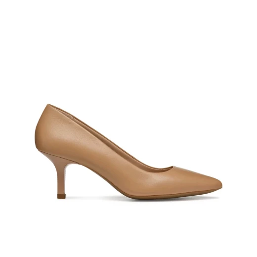 Kleopy Woman's Court Shoes Beige Nappa Leather Size 37 EU Elegant Breathable Lightweight Office Wear Evening Ensemble Perfect Fit - Kleopy - Image 2