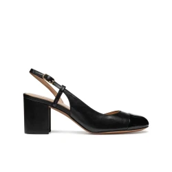 Virnilisa 65 Women's Slingback Heels Adjustable Strap Black Size 39