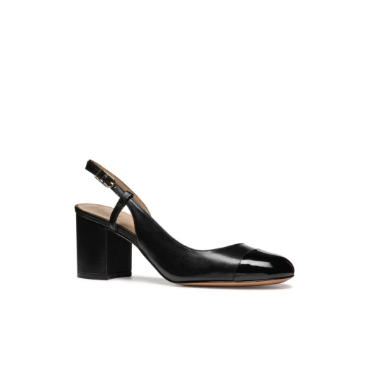 Virnilisa 65 Women's Slingback Heels Adjustable Strap Black Size 36 - Geox - Image 6