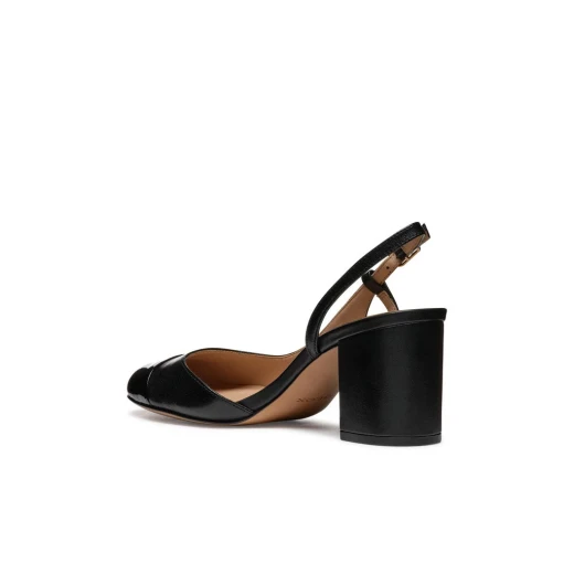 Virnilisa 65 Women's Slingback Heels Adjustable Strap Black Size 36 - Geox - Image 7