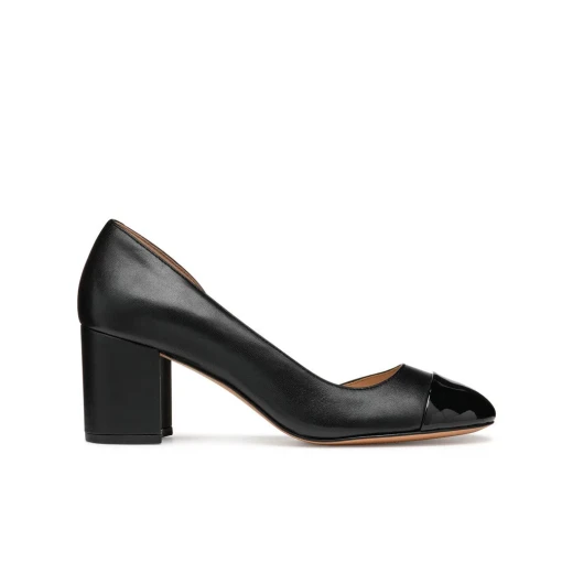 Virnilisa 65 Women's Court Shoes in Black, Featuring Nappa Leather Upper and Leather-Effect Material, Open-Sided Design for Feminine Refinement, Size 39 EU, Chic City Styling Virnilisa 65 Women's Court Shoes in Black, Featuring Nappa Leather Upper and Leather-Effect Material, Open-Sided Design for Feminine Refinement, Size 39 EU, Chic City Styling