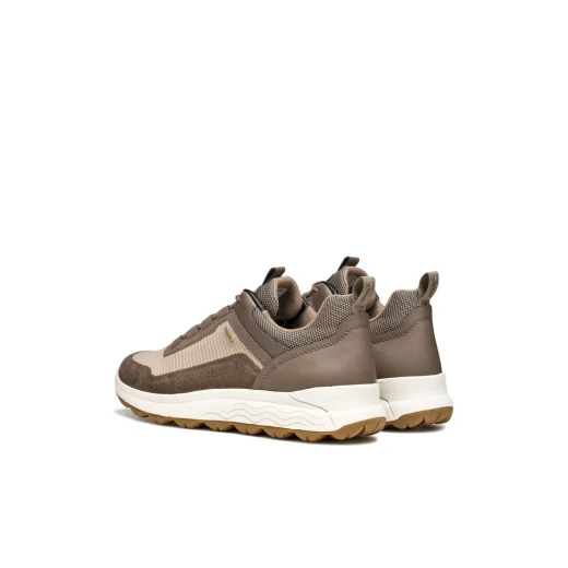 Geox Spherica 4x4 ABX Women's Waterproof Sneakers Taupe Color Comfort Breathable Cushioning Fabric Thermoplastic Detailing Size 38 Active Chic Style - Geox - Image 10