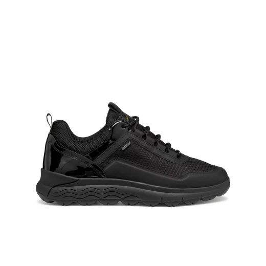Geox Spherica 4X4 ABX Waterproof Women's Sneakers, Size 37, Black Fabric with Thermoplastic Detailing, Breathable and Cushioned Design, Active-Chic Style, Ultimate Comfort - Geox - Image 2