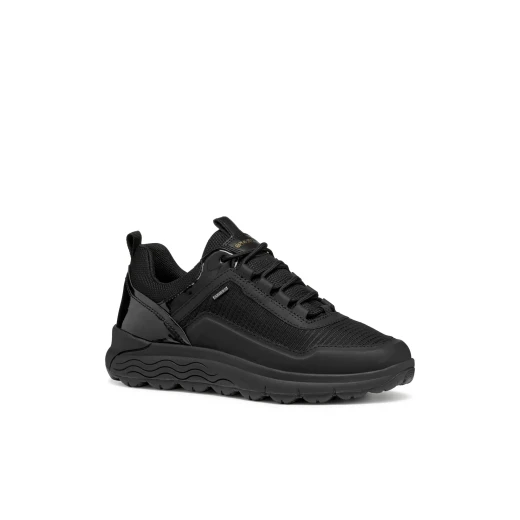 Geox Spherica 4X4 ABX Waterproof Women's Sneakers, Size 37, Black Fabric with Thermoplastic Detailing, Breathable and Cushioned Design, Active-Chic Style, Ultimate Comfort - Geox - Image 3