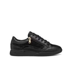 Maryemy Woman Sneakers Black Suede and Nappa Detailing Size 36