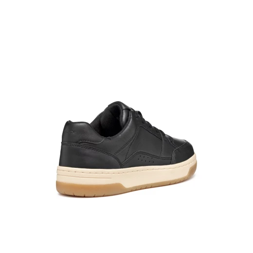 Geox Sedral Court Woman Sneakers in Black, Size 37, Premium Nappa Leather, Modern Design for Casual Outfits, Everyday Wear, Stylish Footwear - Geox - Image 4