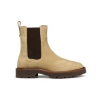Geox Norize Woman Ankle Boots Sand Suede 40 Featuring Contemporary Design And Modern Silhouette Perfect For Everyday City Styling Crafted From Premium Suede Material - Geox
