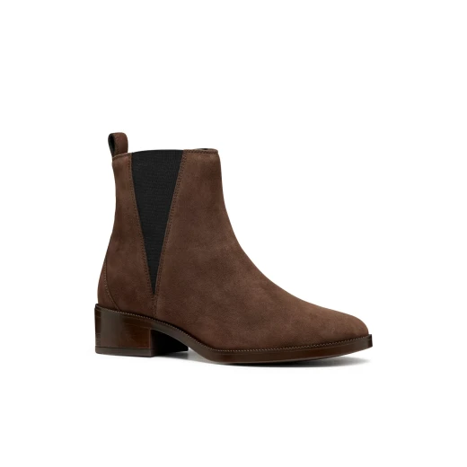 Camexia Woman Ankle Boots Dark Brown Suede 38 Contemporary City Style D565EA Stylish Footwear for Women Perfect for Everyday Wear Dawn to Dusk - Camexia - Image 3