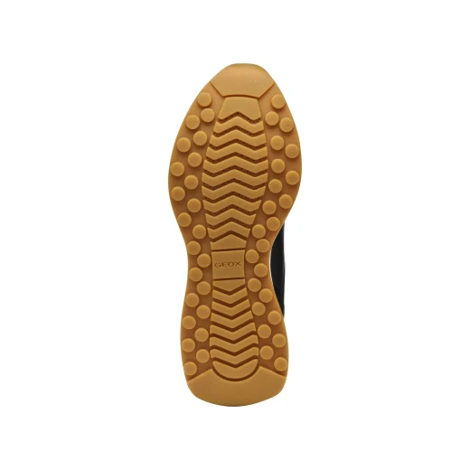 Amabel Woman's Modern Sneaker in Black, Size 41, Crafted From Premium Nappa and Suede for Breathable Comfort and Everyday Styling with a Touch of Refinement, D56MDA.08522.C9999 - Geox - Image 7