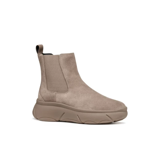 Geox Nebula 2.0 X Women's Ankle Boots Taupe Suede Size 37 Featuring Breathable Design and Ultimate Comfort for All Day Wear, Ideal for Urban Adventures and Stylish Outings - Geox - Image 3