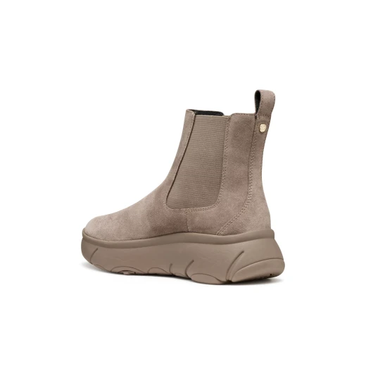 Geox Nebula 2.0 X Women's Ankle Boots in Taupe Suede, Featuring Breathable Design and All Day Comfort, Size 40 - Geox - Image 5