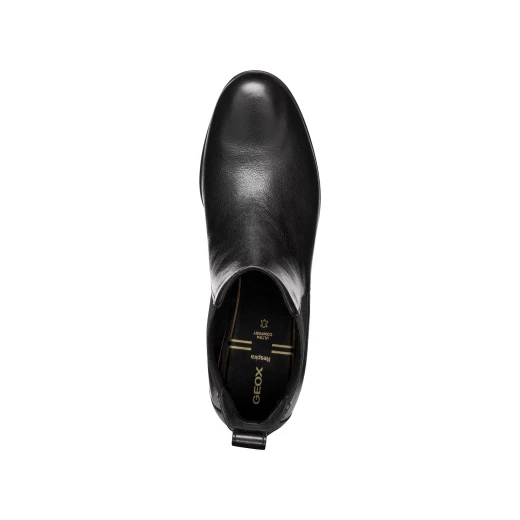حذاء كاحل نسائي Geox Walk Pleasure 55 باللون الأسود، مقاس 37، مصنوع من الجلد، مريح ومبطن، ذو تصميم حضري أنيق، مثالي للاستخدام اليومي، رقم المنتج D56XBC.00081.C9999 - فوت جوي - Image 6
