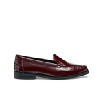 Cloridie Woman Wine Loafers Leather Classic Design 38 Perfect City Style Comfortable and Refined Day to Day Wear Stylish Women's Shoes D56XGA.00038.C7011 - Geox