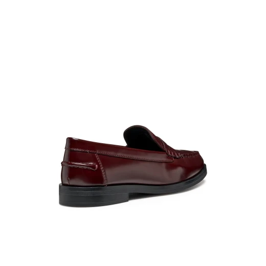 Cloridie Woman Loafer Shoes Wine Color Leather 36 Classic Style Comfortable City Day Wear Stylish Design Women's Footwear Perfect for Daily Outfits D56XGA.00038.C7011 - Cloridie - Image 4