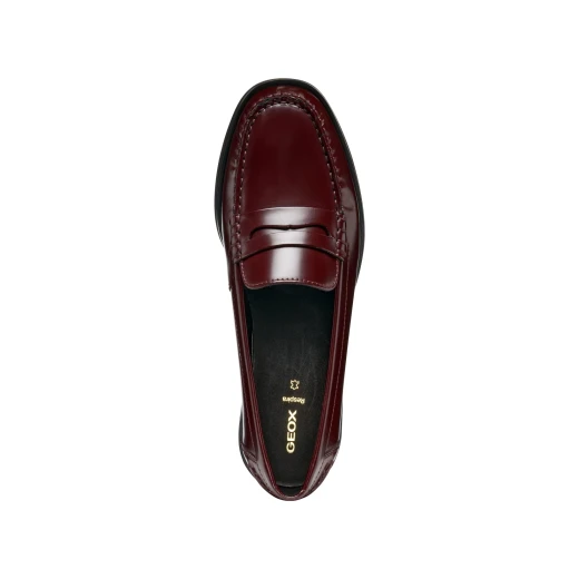 Cloridie Woman Loafer Shoes Wine Color Leather 36 Classic Style Comfortable City Day Wear Stylish Design Women's Footwear Perfect for Daily Outfits D56XGA.00038.C7011 - Cloridie - Image 6