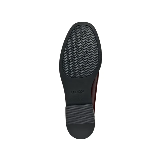 Cloridie Woman Wine Loafers Leather Classic Design 38 Perfect City Style Comfortable and Refined Day to Day Wear Stylish Women's Shoes D56XGA.00038.C7011 - Geox - Image 7