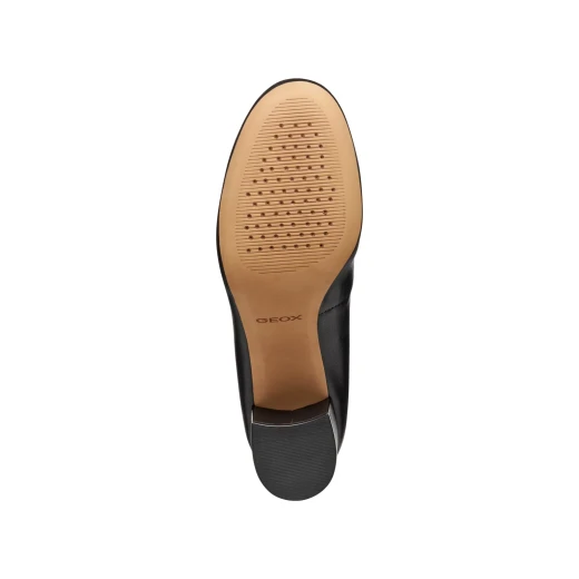 Geox Virnilisa 65 Women's Court Shoes in Black Nappa Leather, Size 38, Elegant City Style for Office and Evening Wear, Item D56YYD.000TU.C9999 - Geox - Image 7