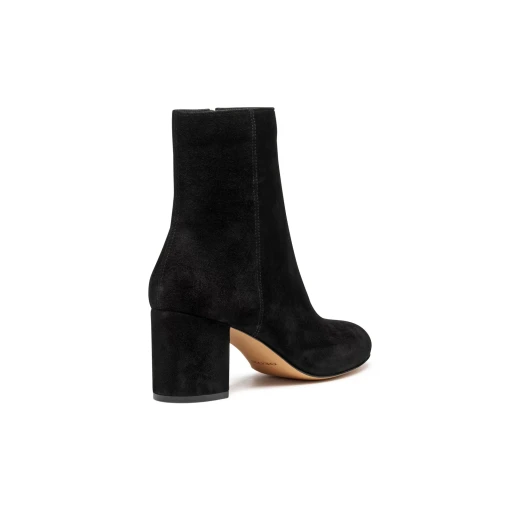 Geox Virnilisa 65 Women's Ankle Boots in Soft Suede Black Size 36. Elegant and Comfortable City Footwear with a Contemporary Design. Perfect for Everyday Wear. - Geox - Image 5