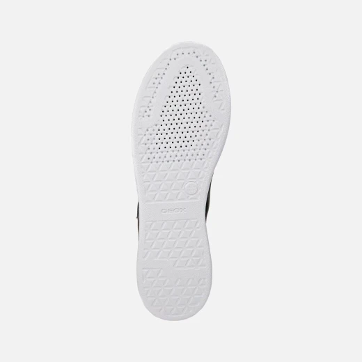 Geox Jaysen Woman Black Sneakers Summer Style Black Nappa and Embossed Suede Upper Comfortable Lightweight Shoes Size 41 Classic Design Fast Delivery Easy Exchange - Geox - Image 6