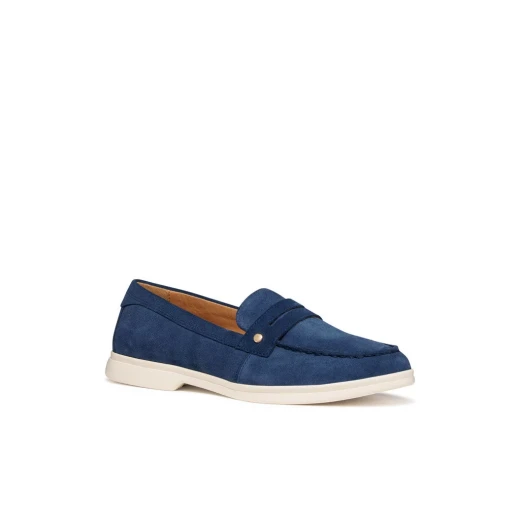 Xand 3 Women's Moccasins Avio Color Size 36 Comfortable Breathable Suede Classic Design Urban Style Perfect Office Wear Soft Material Item D650ZB.00022.C4005 - Xand - Image 3