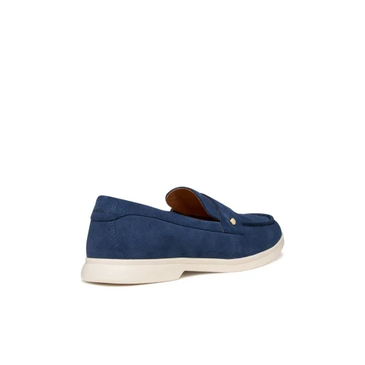 XAND 3 Woman Moccasin Comfortable Breathable Suede Classic Design Urban Style Office Wear Size 37 AVIO Color Code D650ZB.00022.C4005 - Geox - Image 5