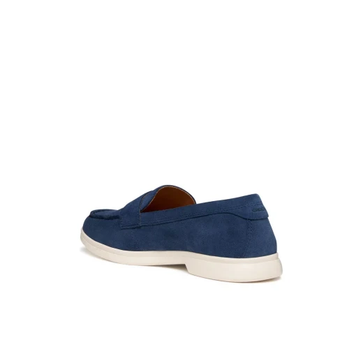 XAND 3 Woman Moccasin in Avio Blue, Size 39, Classic Suede Design for Women, Breathable and Comfortable Shoe, Suitable for Office Wear, D650ZB.00022.C4005 - Avio - Image 6