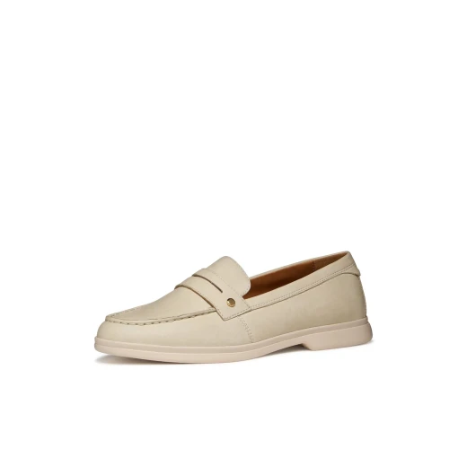 XAND 3 Woman Papyrus Moccasins: Soft Nappa Leather Comfort for Women, Classic Design, Breathable, Urban Style, Ideal for Office Wear, Size 36, Item D650ZB.00085.C1122 - Xand - Image 4