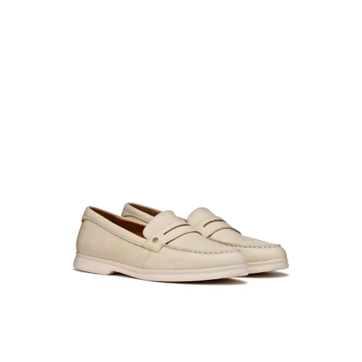 XAND 3 Woman Papyrus Moccasins: Soft Nappa Leather Comfort for Women, Classic Design, Breathable, Urban Style, Ideal for Office Wear, Size 36, Item D650ZB.00085.C1122 - Xand - Image 7