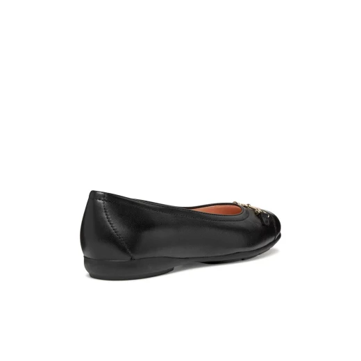 Annytah Woman Ballerina Flats in Black Nappa Leather Size 40: Comfortable and Breathable Design for Everyday Urban Wear, Item Code D657NA.000TU.C9999 - Image 5