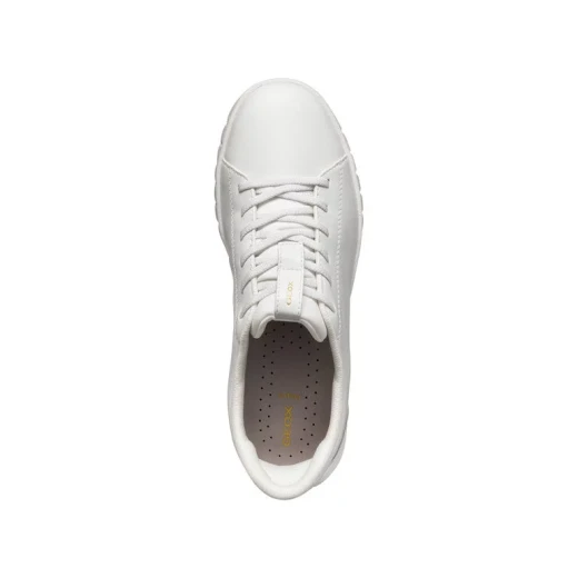 Flextride Plus Woman Sneakers White Size 41 Leather and Elastane Sporty Casual Shoes Easy Slip On Design Comfortable Flexible and Dynamic Footwear Perfect for Daily Wear - Image 7