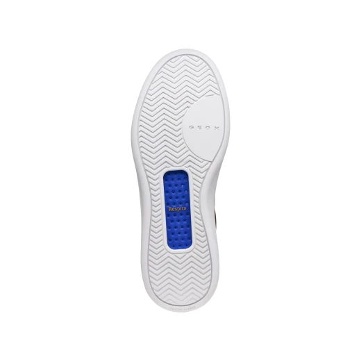 GXCP 01 WOMAN Rose Suede & Metallic Leather Sneakers Blue Touch Collection Size 36 Breathable & Comfortable Sporty Design Contemporary Look Itemcode D658KD 022CF C8011 - Geox - Image 7