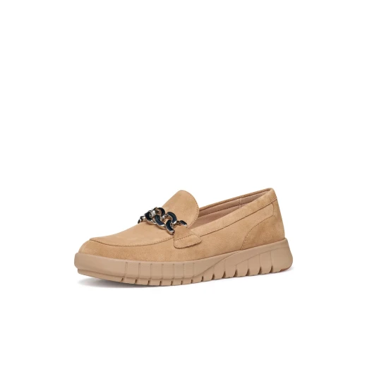 Flextride Woman Moccasin Beige Suede Urban Design Breathable Comfort Size 36 Women's Footwear Flexible Sole Superior Italian Craftsmanship D659AA.00022.C5000 Perfect Fit - Image 4