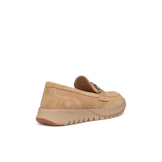 Flextride Woman Moccasin Beige Suede Urban Design Breathable Comfort Size 36 Women's Footwear Flexible Sole Superior Italian Craftsmanship D659AA.00022.C5000 Perfect Fit - Image 5