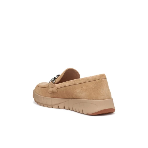 Flextride Woman Moccasin Beige Suede Urban Design Breathable Comfort Size 36 Women's Footwear Flexible Sole Superior Italian Craftsmanship D659AA.00022.C5000 Perfect Fit - Image 6