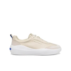 حذاء رياضي نسائي GXCP-02 منخفض الارتفاع مقاس 36 بلون البردي جلد نابا وجلد سويدي مجموعة Blue Touch تصميم رياضي عصري D65AJA.08522.C1S5V