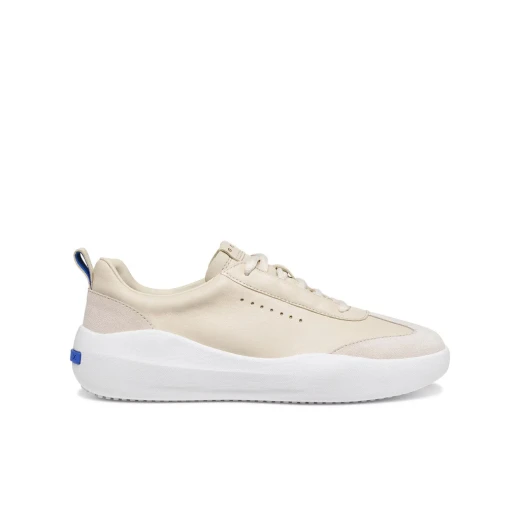 حذاء رياضي نسائي GXCP-02 منخفض الارتفاع مقاس 36 بلون البردي جلد نابا وجلد سويدي مجموعة Blue Touch تصميم رياضي عصري D65AJA.08522.C1S5V - جيوكس - Image 2