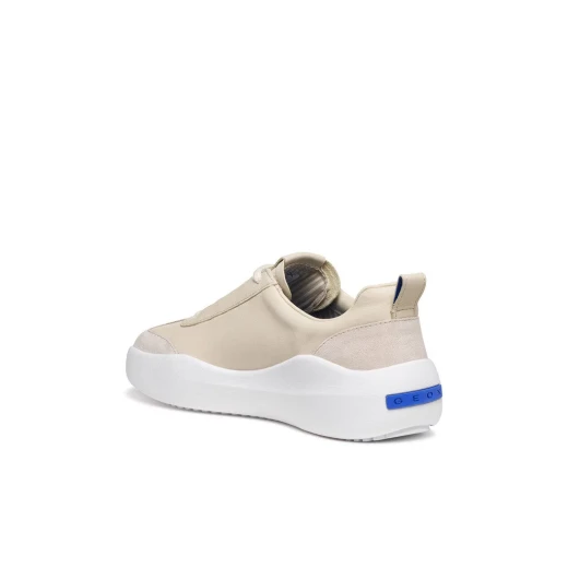 حذاء رياضي نسائي GXCP-02 منخفض الارتفاع مقاس 36 بلون البردي جلد نابا وجلد سويدي مجموعة Blue Touch تصميم رياضي عصري D65AJA.08522.C1S5V - جيوكس - Image 5