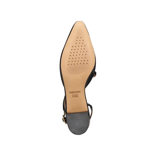حذاء باليرينا نسائي أسود من جيزيلدا15، مصنوع من جلد نابا الناعم. تصميم معاصر وجاذبية راقية. مثالي للمناسبات الرسمية. متوفر بمقاس 38. - جيزيلدا 15 - Image 7