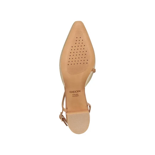 Giselda 15 Women's Slingback Ballerina Flats in Gold Metallic Leather. Elegant Design with Nappa Leather Details. Perfect for Formal Occasions, Size 39. - Image 7