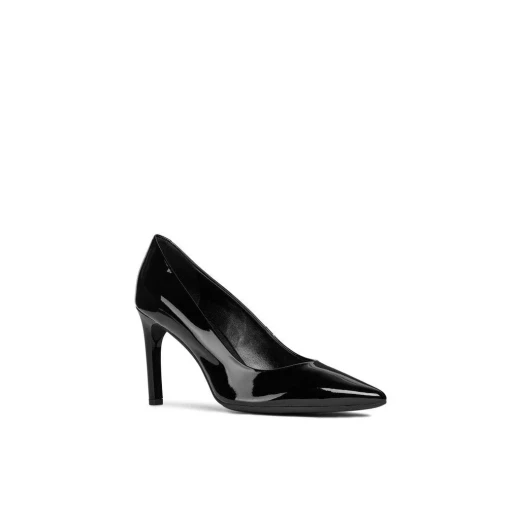 Geox Faviola Woman Black Patent Leather Court Shoes with Stiletto Heel for Women Size 40. Perfect for Office Meetings and Evening Drinks. Breathable and Comfortable. Geox Faviola Woman Black Patent Leather Court Shoes with Stiletto Heel for Women Size 40. Perfect for Office Meetings and Evening Drinks. Breathable and Comfortable.